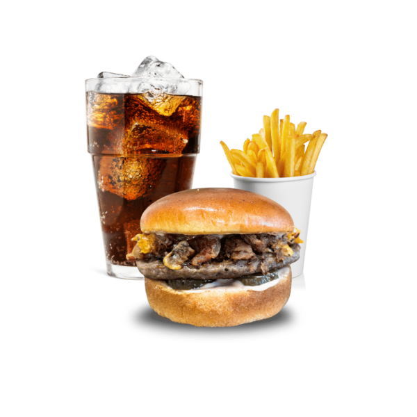 Pulled Pork Burger Menü