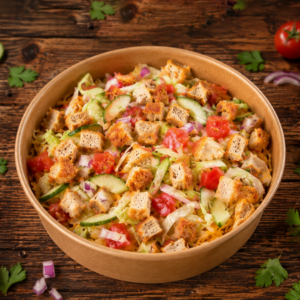 Chicken Burger saláta